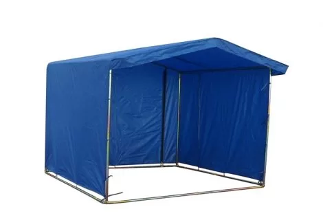 Аренда торговой палатки 2х3 метра синего цвета