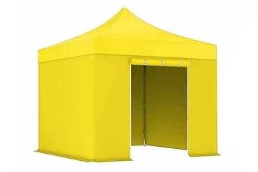 Шатер 3х3 метра желтого цвета