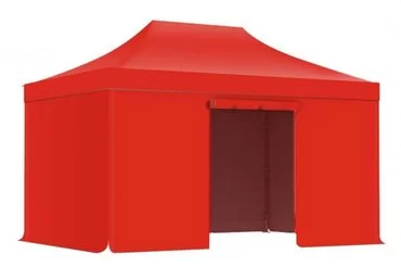 Шатер 3х4,5 метра красного цвета