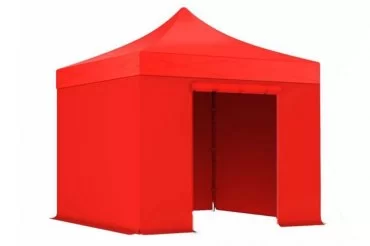 Шатер 4х4 метра красного цвета