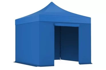 Шатер 4х4 метра синего цвета
