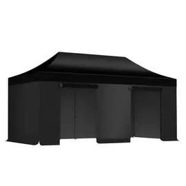 Шатер 6х3 метра черного цвета в аренду и напрокат!