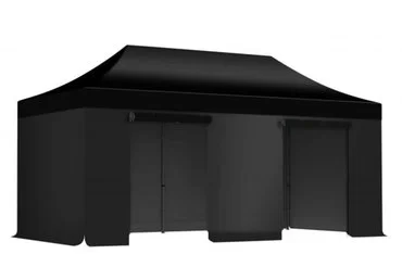 Шатер 6х3 метра черного цвета в аренду и напрокат!