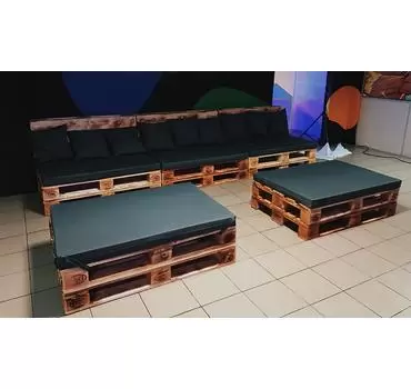 мебель из поддонов в аренду