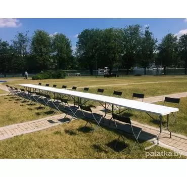 аренда складных пластиковых столов
