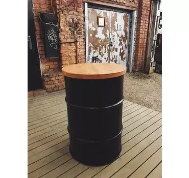 аренда металлических бочек столов на мероприятие