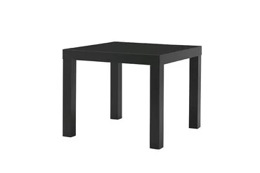 Столик журнальный чёрного цвета