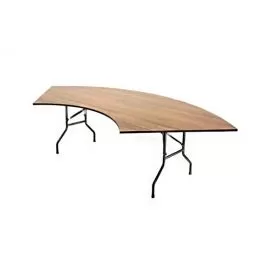 Аренда складных секторных столов