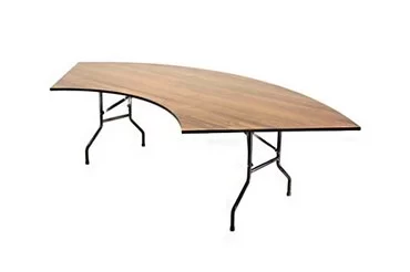 Аренда складных секторных столов