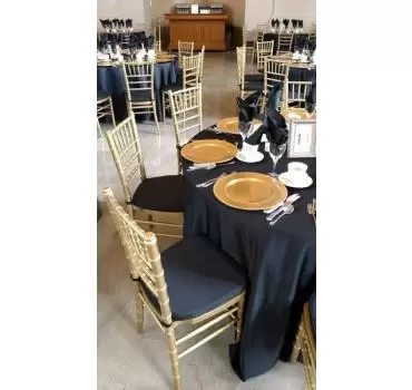 аренда золотых стульев