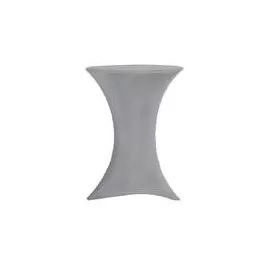 Серый текстиль на коктейльный стол