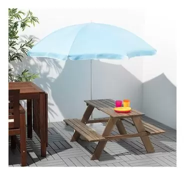 столик со скамейками детский