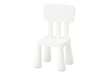 Стул детский белого цвета